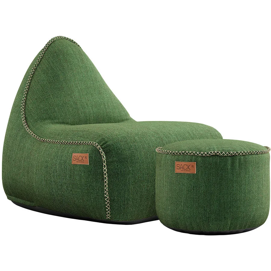 SACKit Sitzsack Cobana green Kunststoff T 96 cm