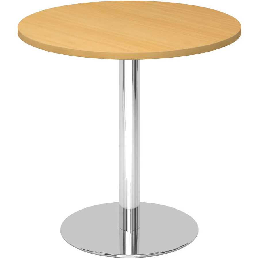 Besprechungstisch Office Buche Dekor Holzwerkstoff B 80 T 80 cm
