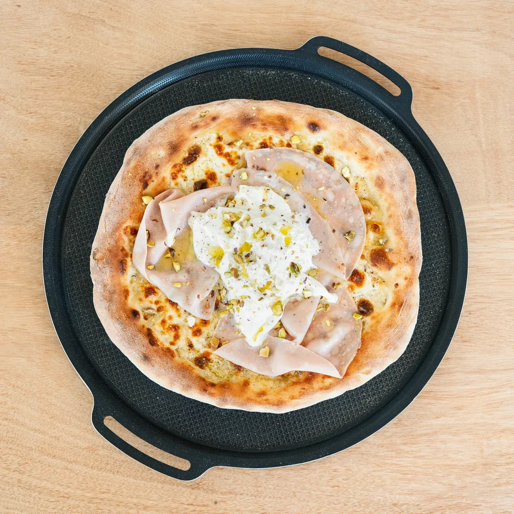 Pizza- og grillplade (Ø40)
