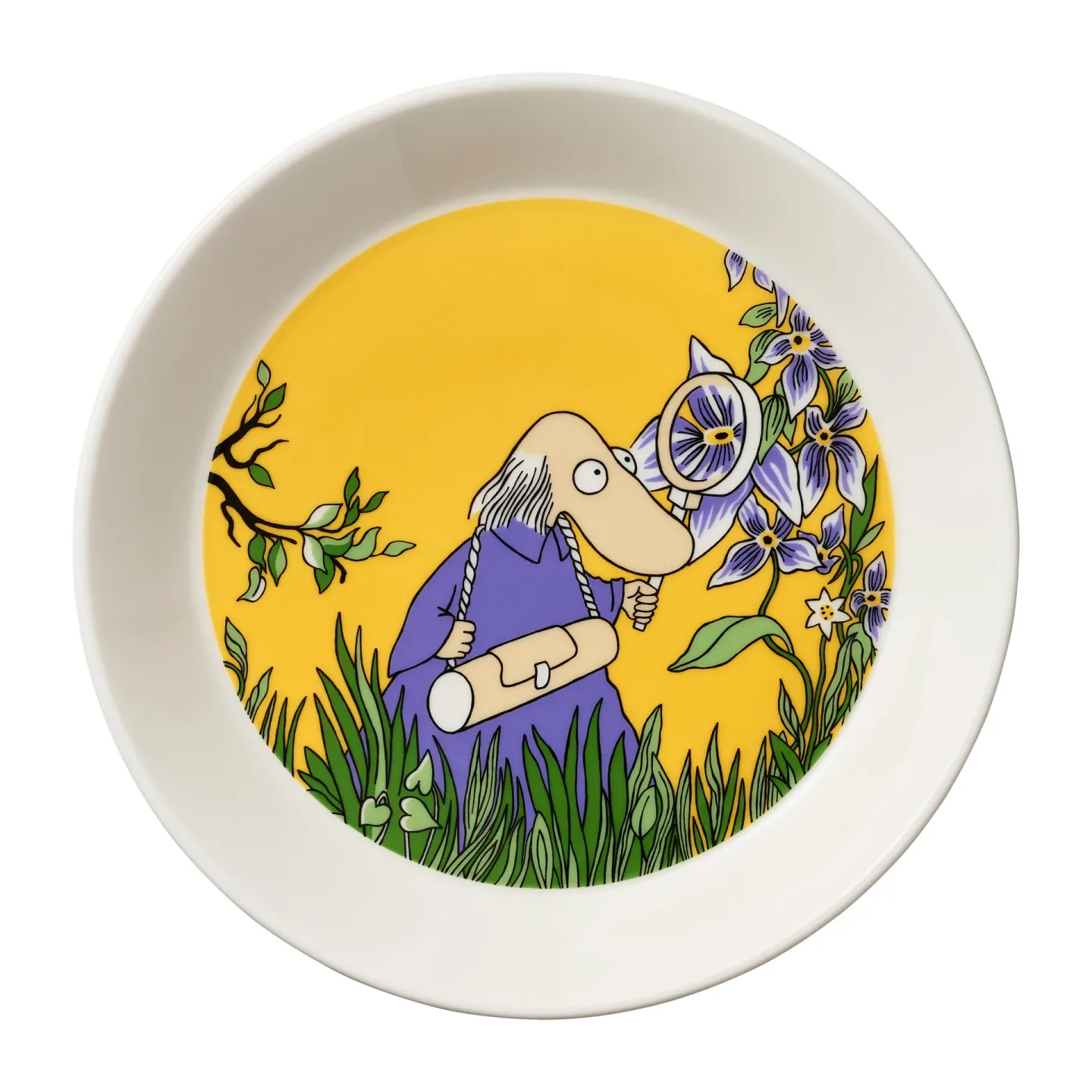 Moomin Arabia Hemul Muminteller Ø19 cm Gelb