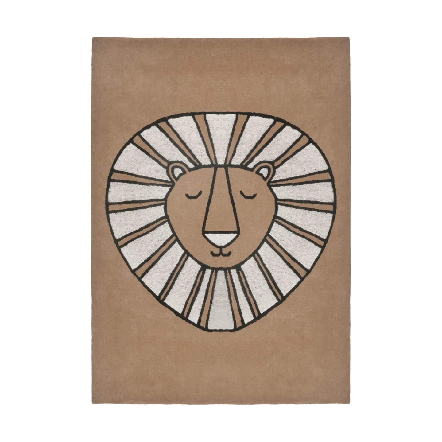 Scandi Living Roar ullmatta 170x240 cm Sand