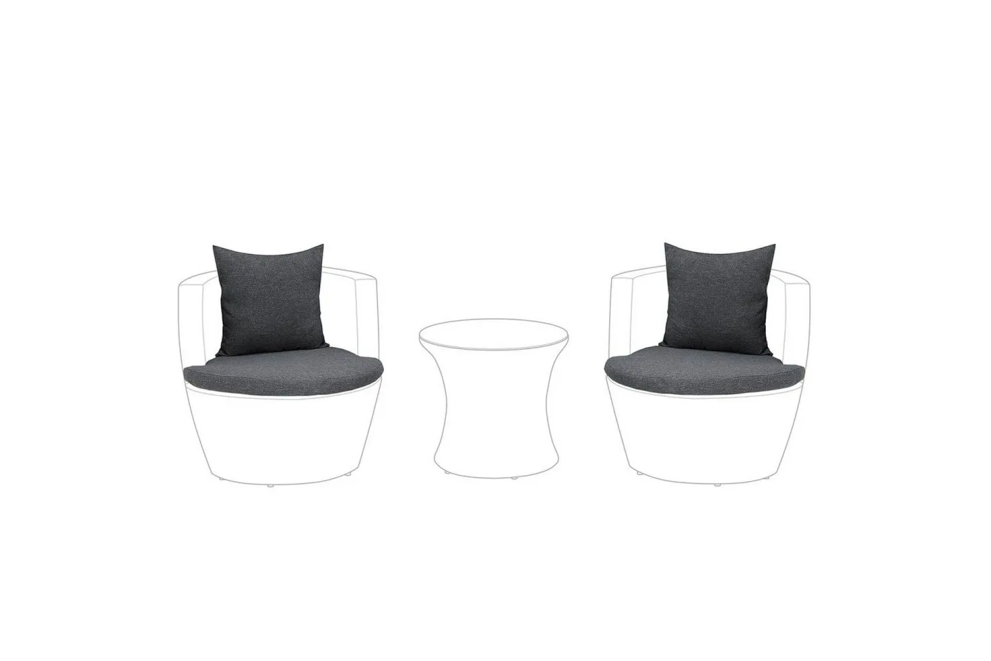 Kuddfodral Capri -