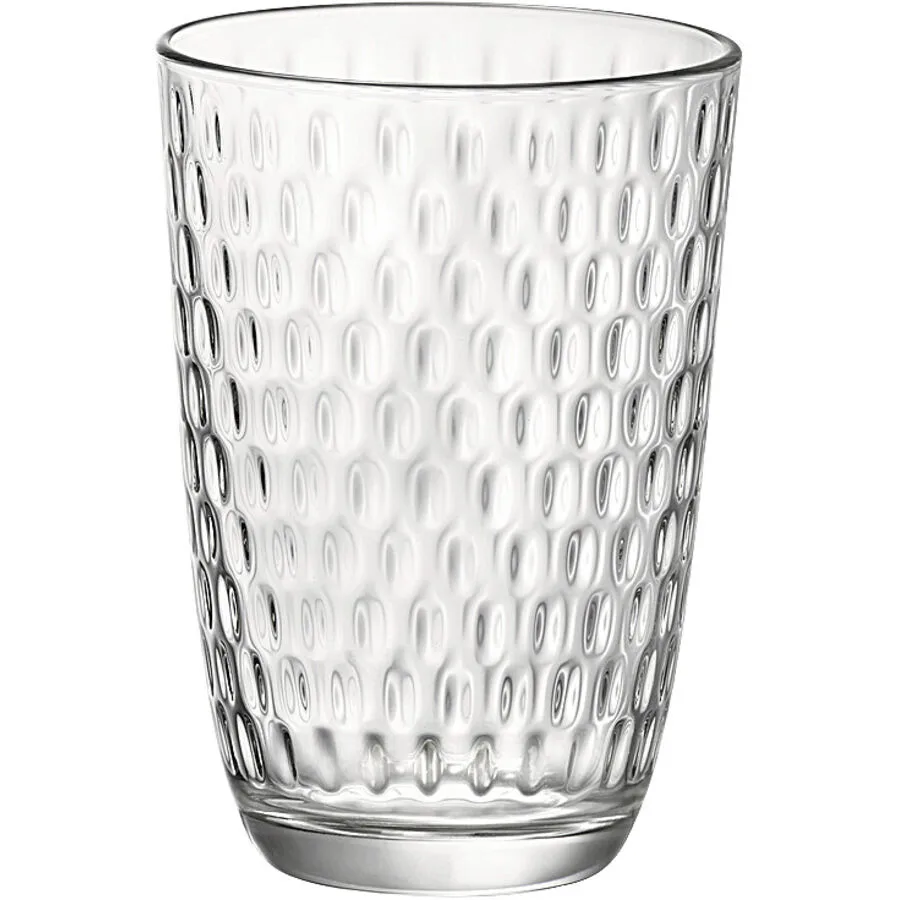 MyDeal Trinkglas Slot Transparent Glas 0.39 l