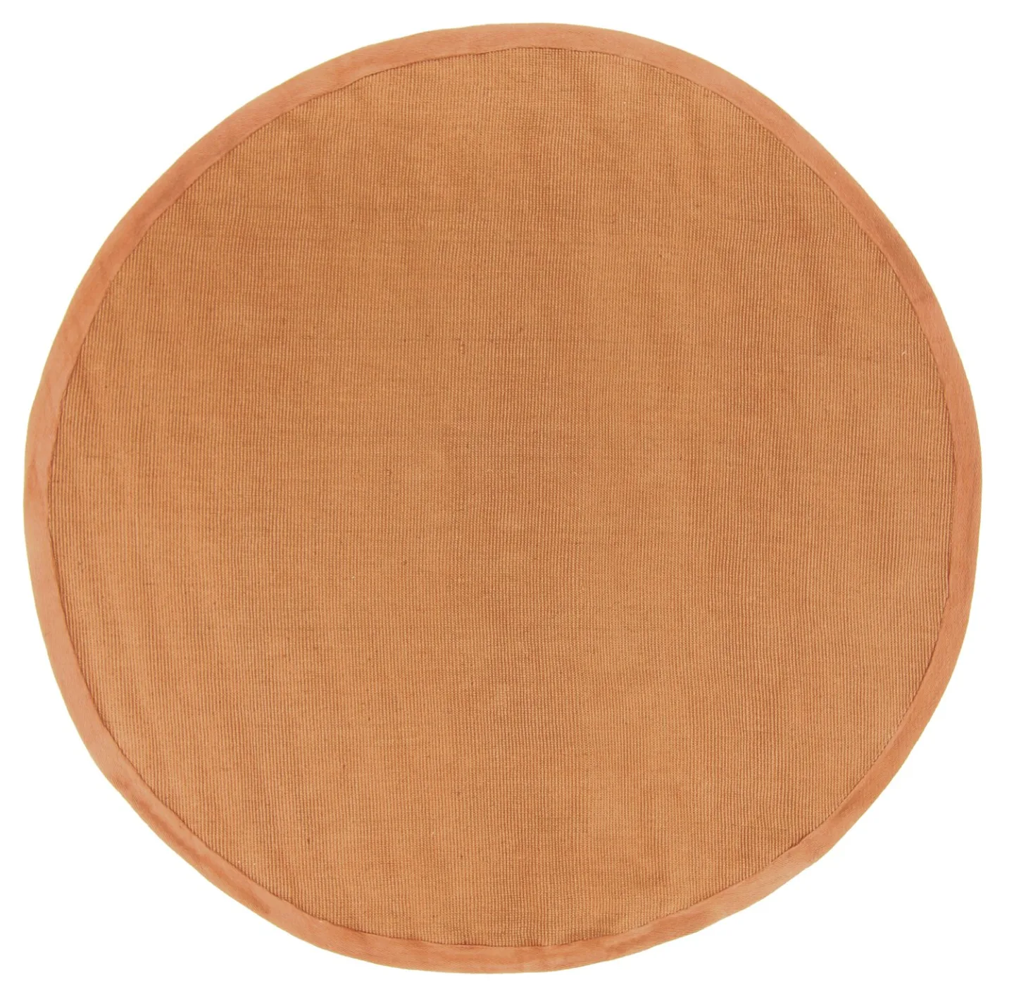 Runde tepper (sisal) - Agave (oransje) (Størrelse: Ø 160 cm)