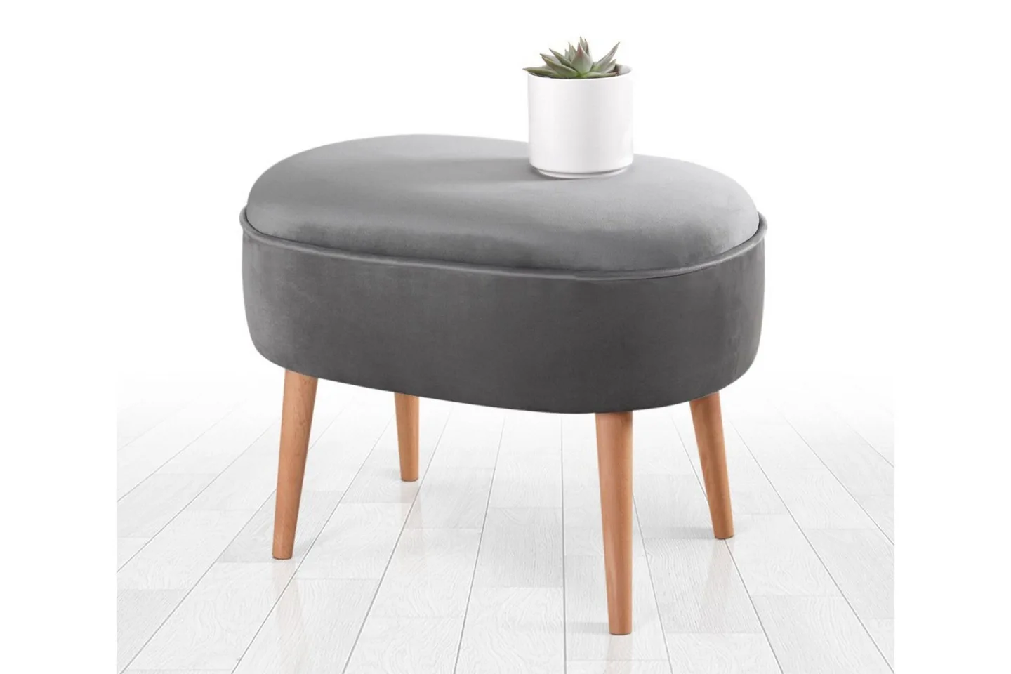 Bowie Sittpuff 63 cm - Grå