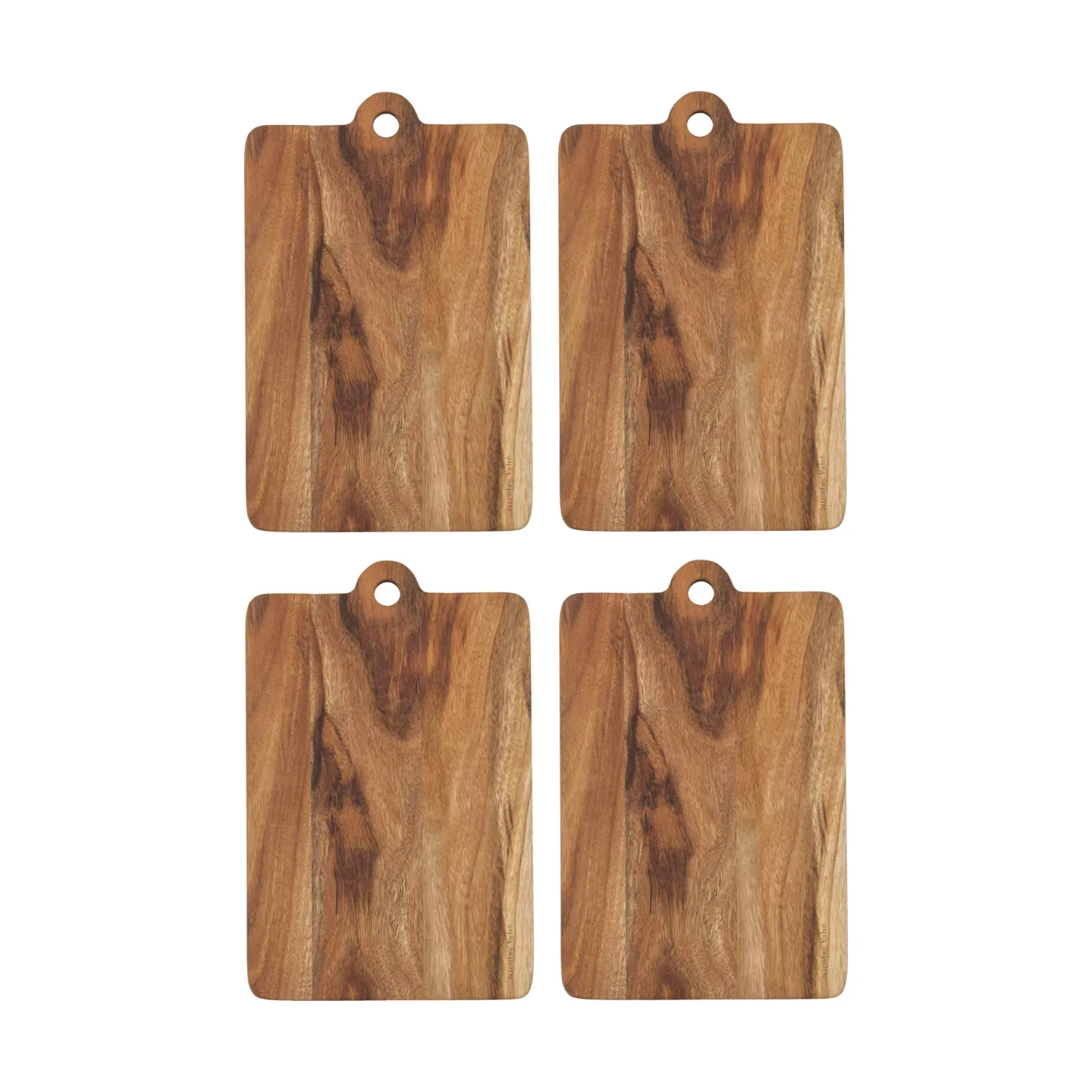 Nicolas Vahé Butter Schneidebretter 4er-Pack Natur