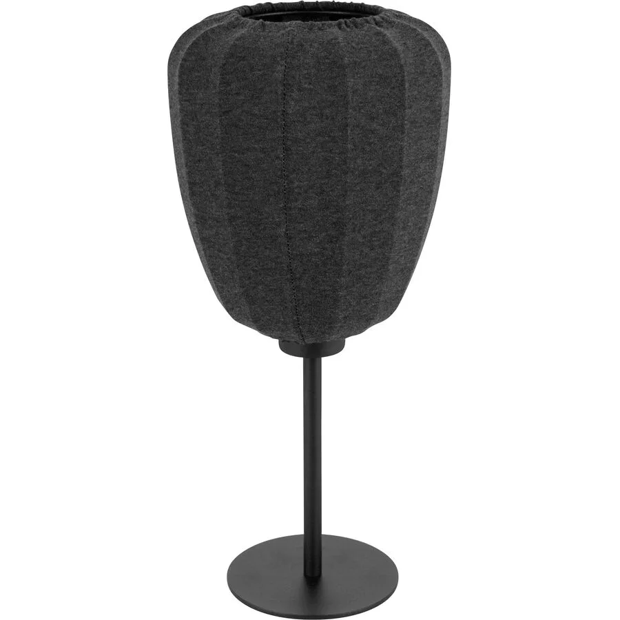 Eglo Tischlampe Barlaston Schwarz Stahl 39 cm