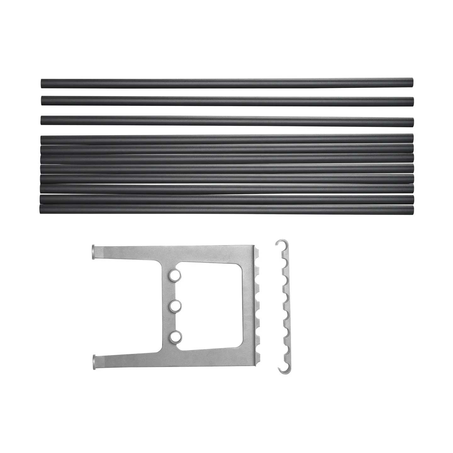 Essem Design Nostalgi bänk påbyggnad 100 cm Svart-aluminium