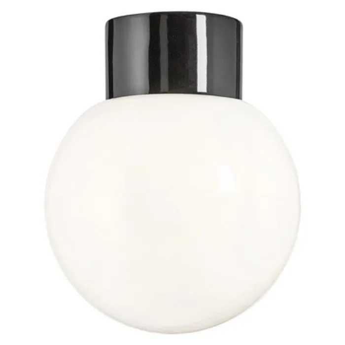 Ifö electric - Classic Glob Ø18 - Badrumslampa - Svart