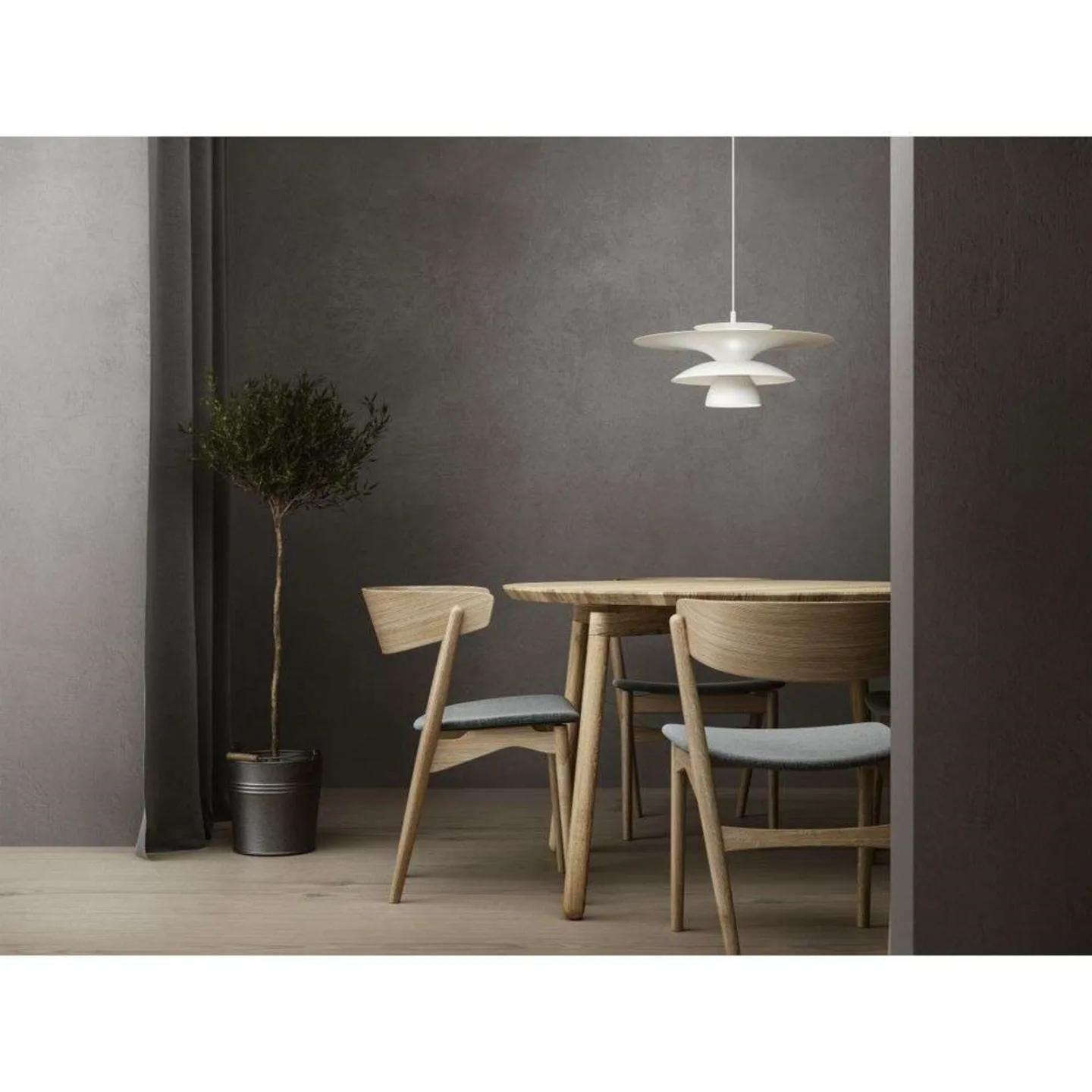 Picasso Pendelleuchte Ø50 Matt White - Belid - Esszimmer - Metall