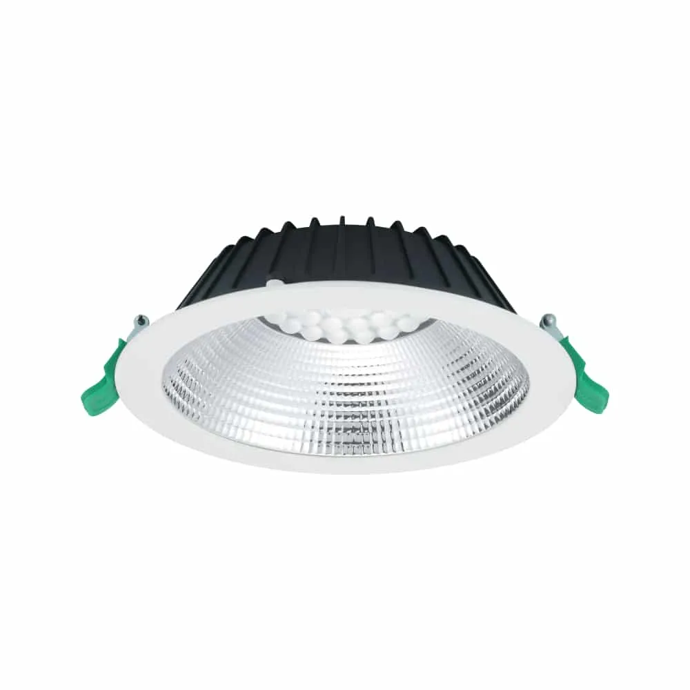 Downlight Insaver UGR19 205 2350lm 830 IP54 Vit