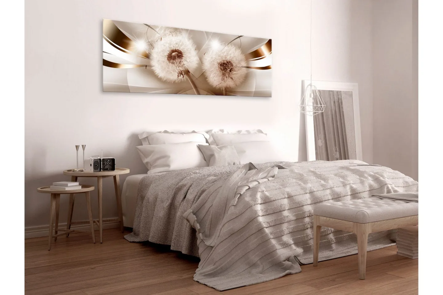 Tavla Two Dandelions (1 Part) Narrow 150x50 -