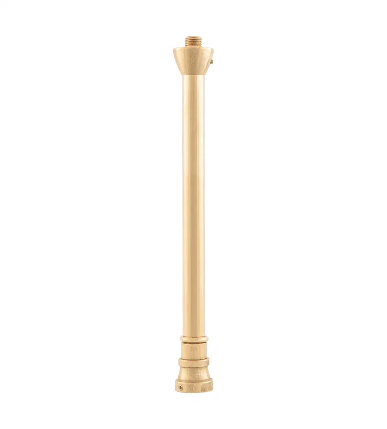 Karlskrona lampfabrik - Förlängningsrör 20cm - Tillbehör - Mässing