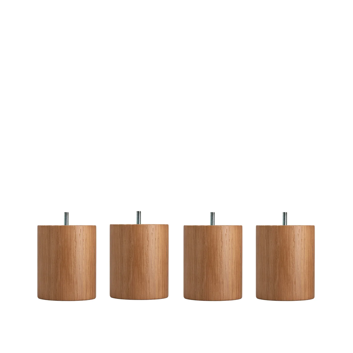 DUX - DUX SC sängben rund ek bred 12 cm 4-pack - Sängben - Träfärgad - Trä