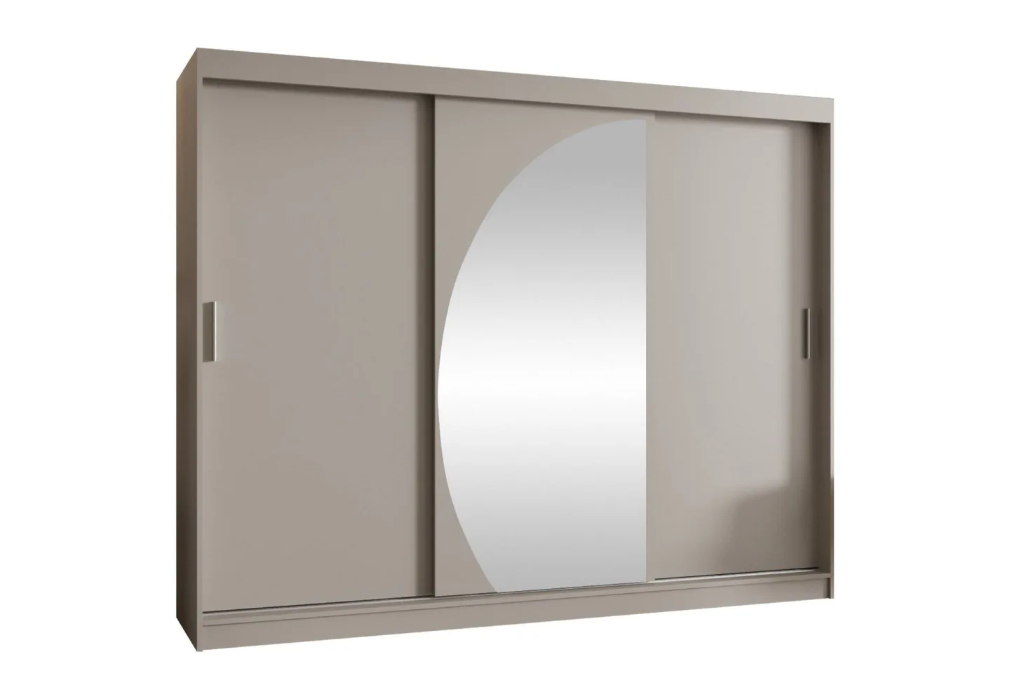 Amira Garderob m. Spegel 250x200 cm - Beige