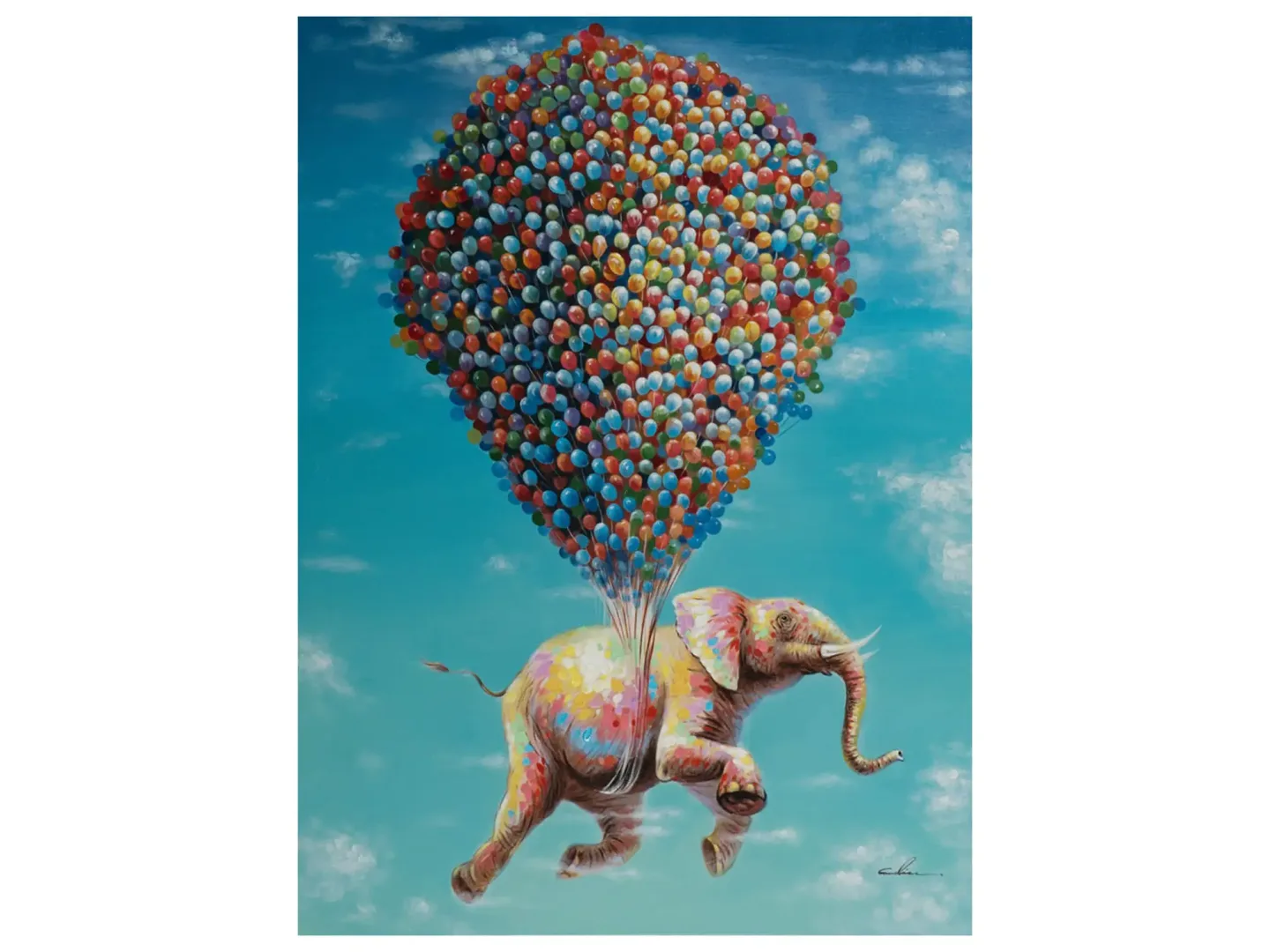 image LAND Bild Fliegender Elefant | Schubiger Möbel