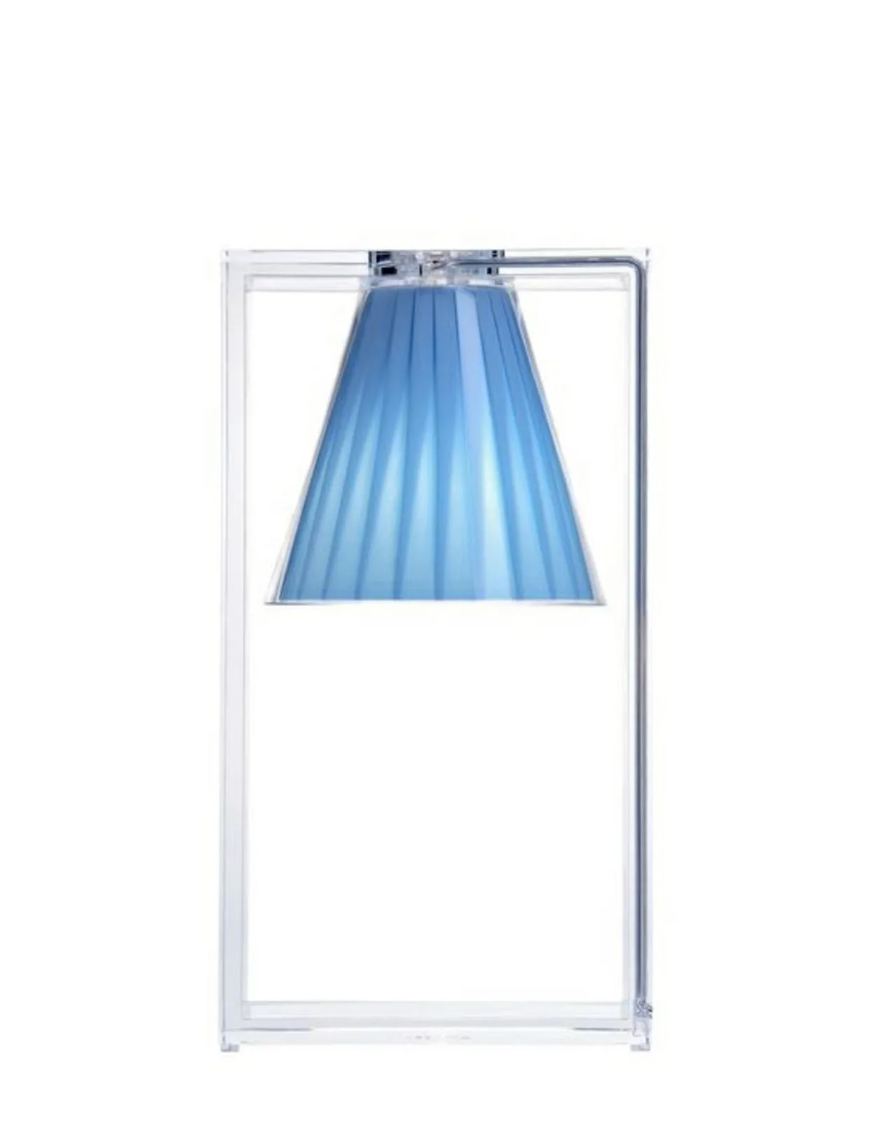 Light Air Tischleuchte Azurblau - Kartell - Wohnzimmer - Kunststoff