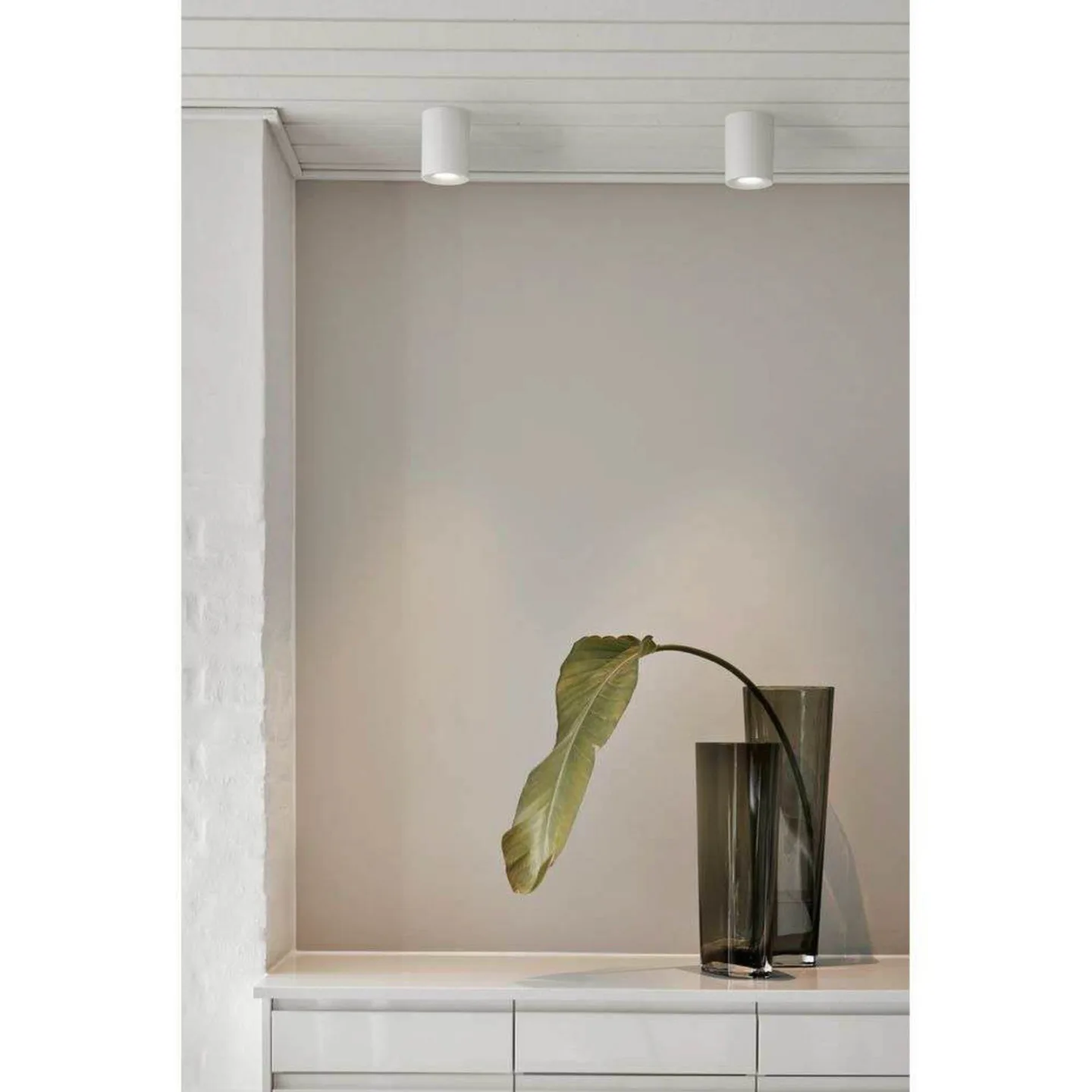 Nyx Deckenleuchte Matt White - Loom Design - Badezimmer - Modern - Aluminium - Einflammig