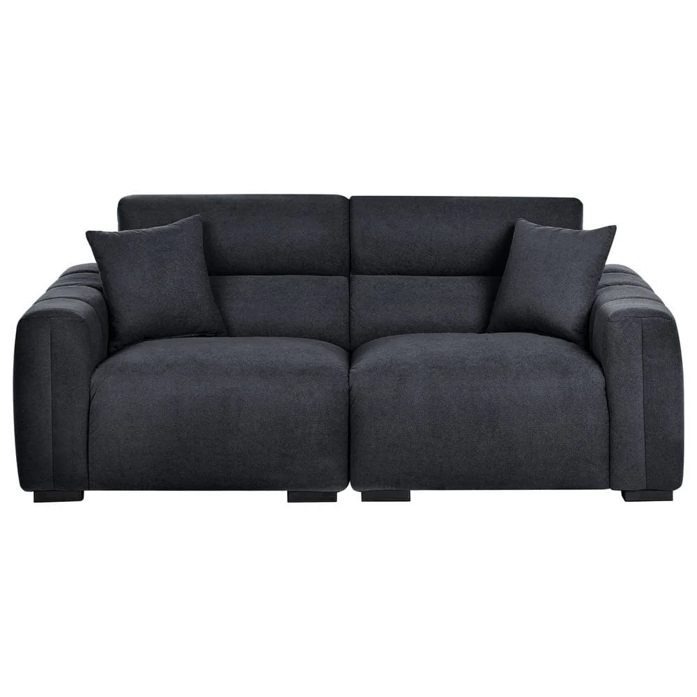 3-sits soffa Fauskan - Svart
