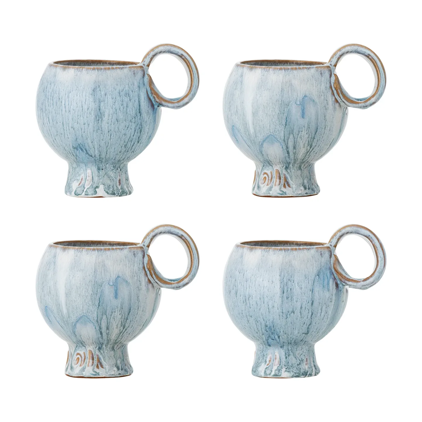 Bloomingville Avonlea Tasse 4-teilig Blau