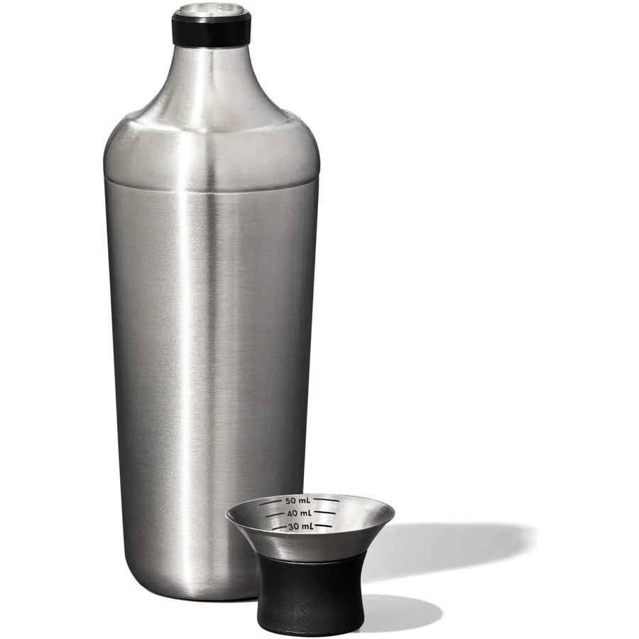 Cocktailshaker Oxo Silber Edelstahl 27.1 cm