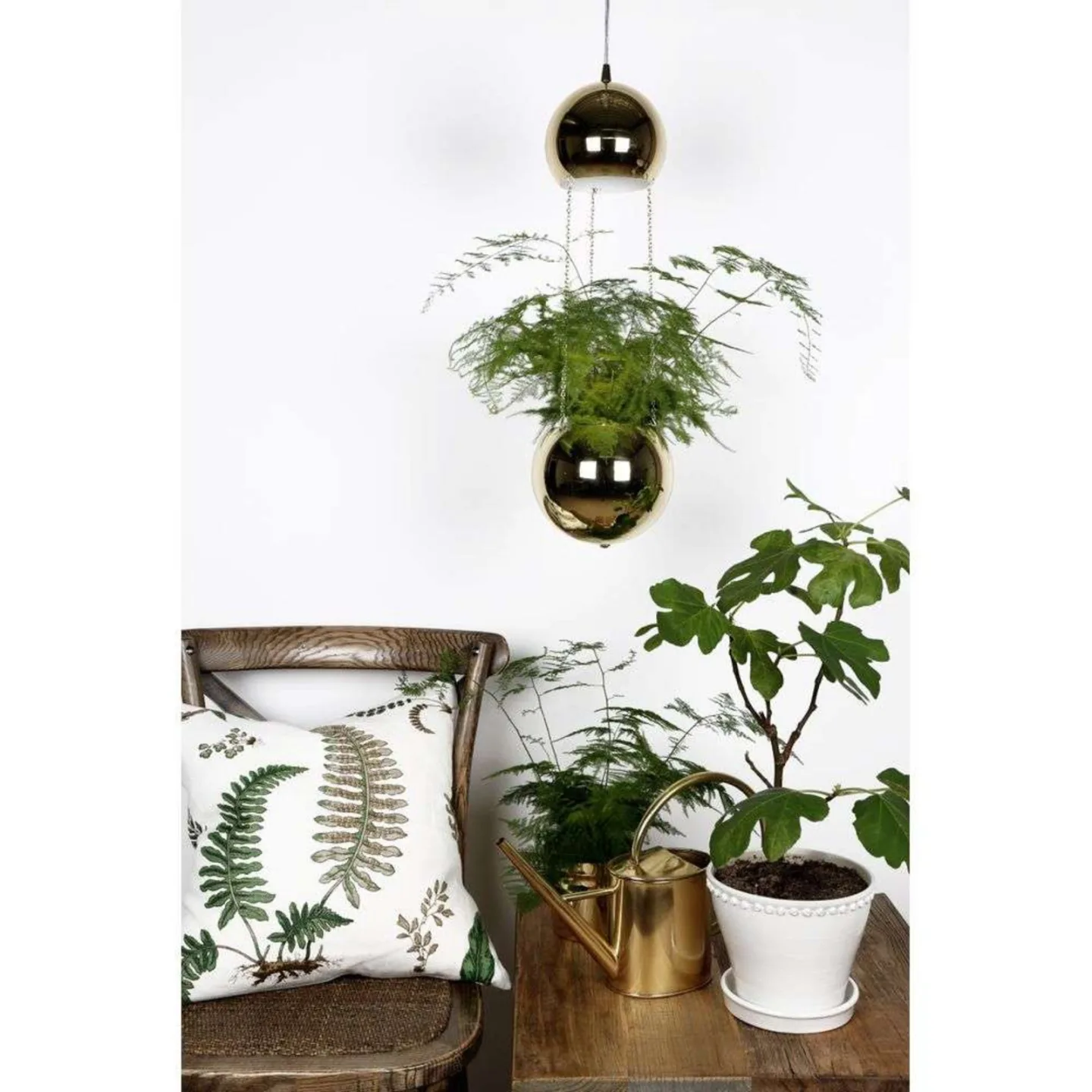 Mini Planter Pendelleuchte Brass - Globen Lighting - Wohnzimmer - Metall