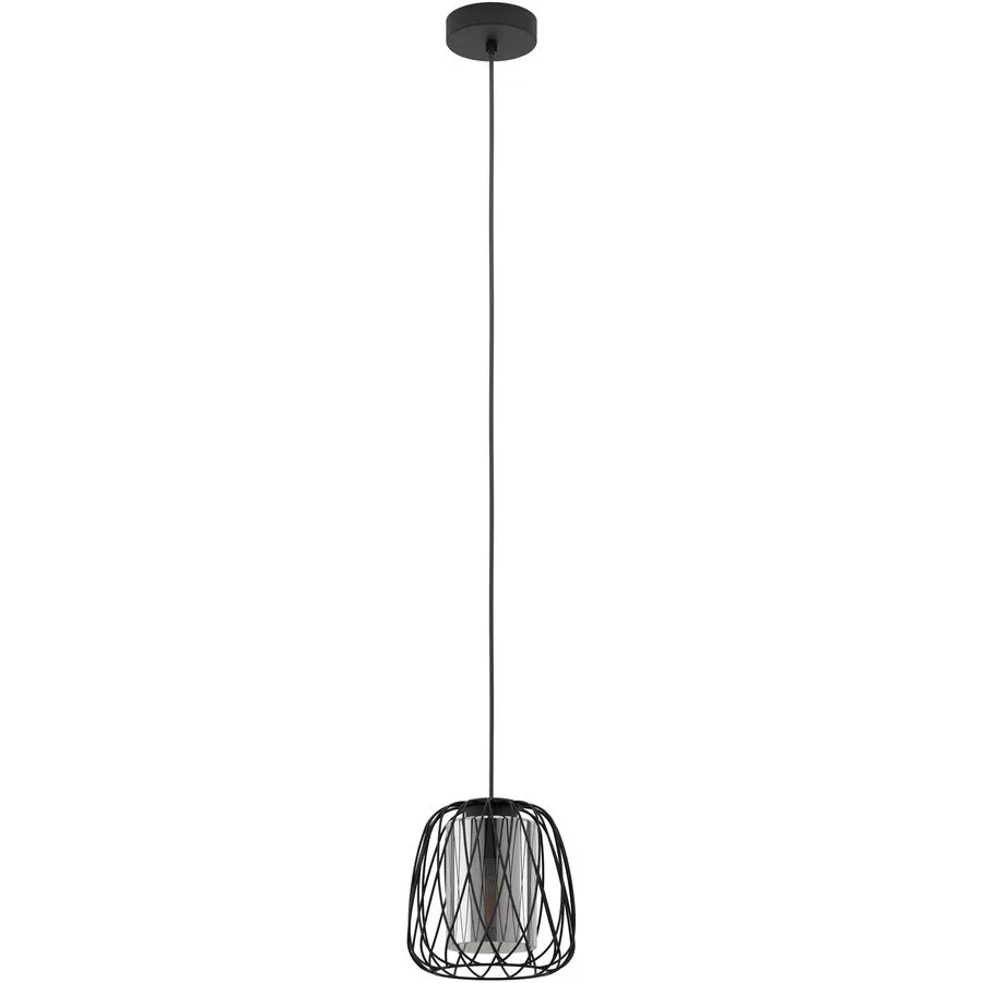 Eglo Pendellampe Floresta Schwarz Stahl 110 cm
