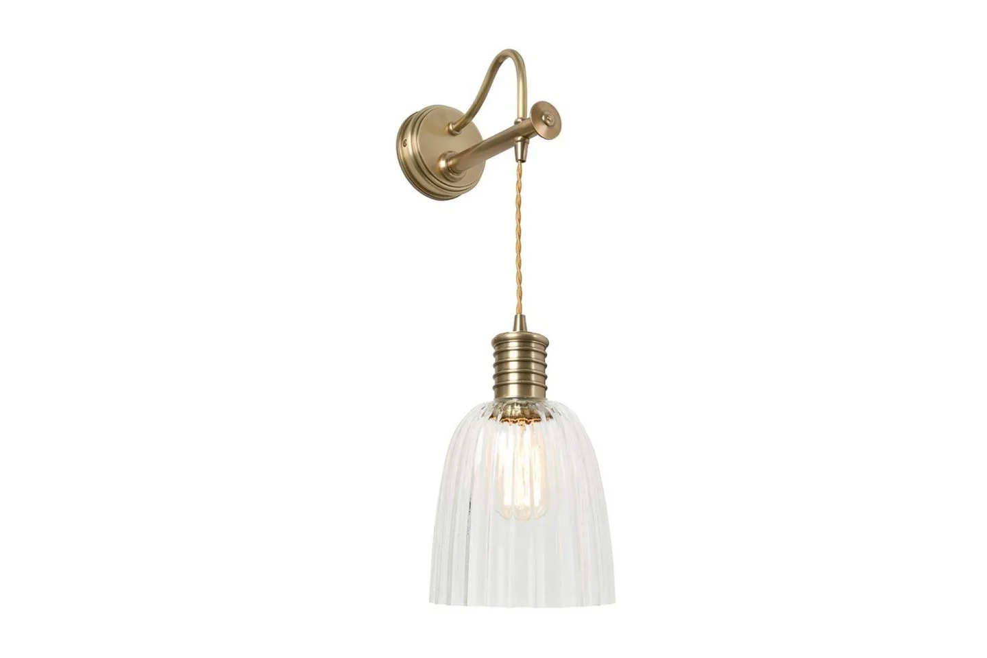 Vägglampa Elstead Lighting Douille Åldrad mässing - Åldrad mässing