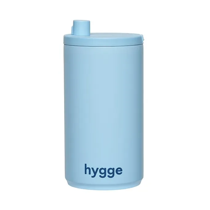 Design Letters Design Letters Reisebecher 35 cl Hygge-Hellblau