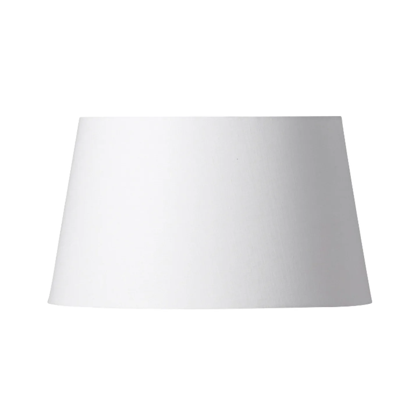 Basic straight Lampenschirm, weiß, Ø 33 cm - Watt & Veke - Design - Stoff / Textil