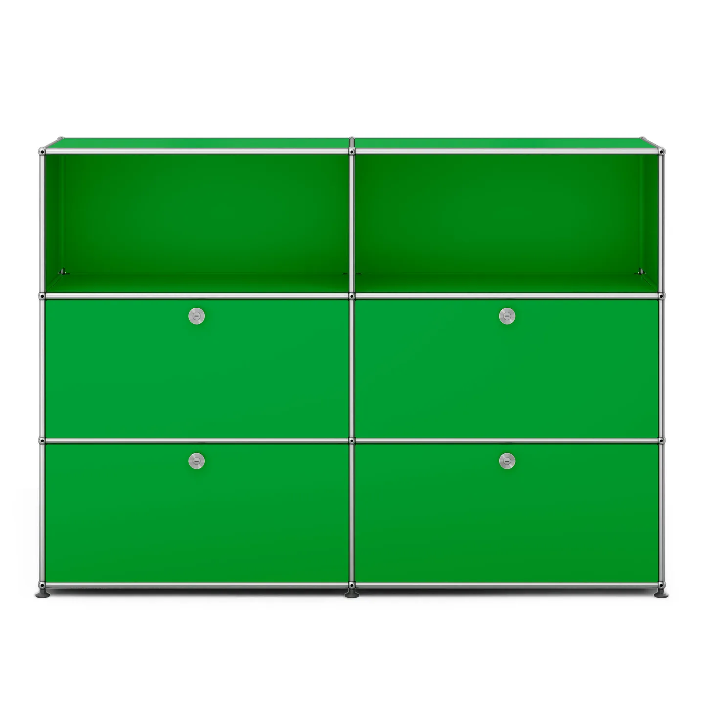 USM - USM Haller M64 28 USM Green - Skänkar och sideboards - Fritz Haller & Paul Schärer - Grön - Metall