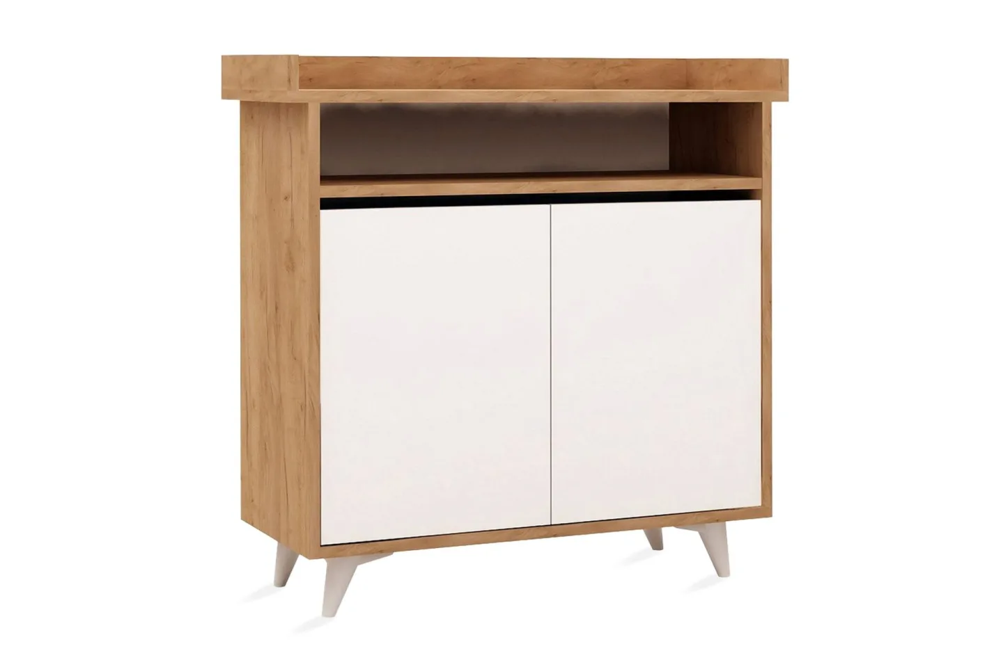 Mod Design Förvaringsskåp - Trä/Vit