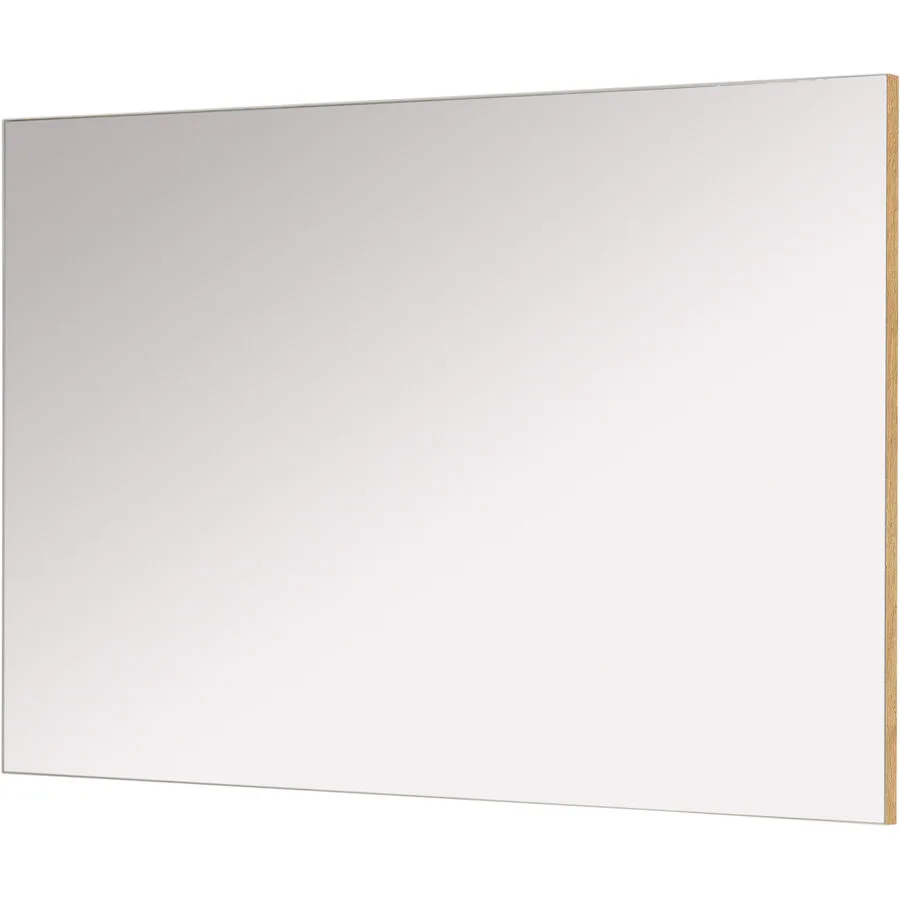Spiegel Maddalena Eiche Nachbildung Holzwerkstoff Rechteckig B 87 H 60 cm
