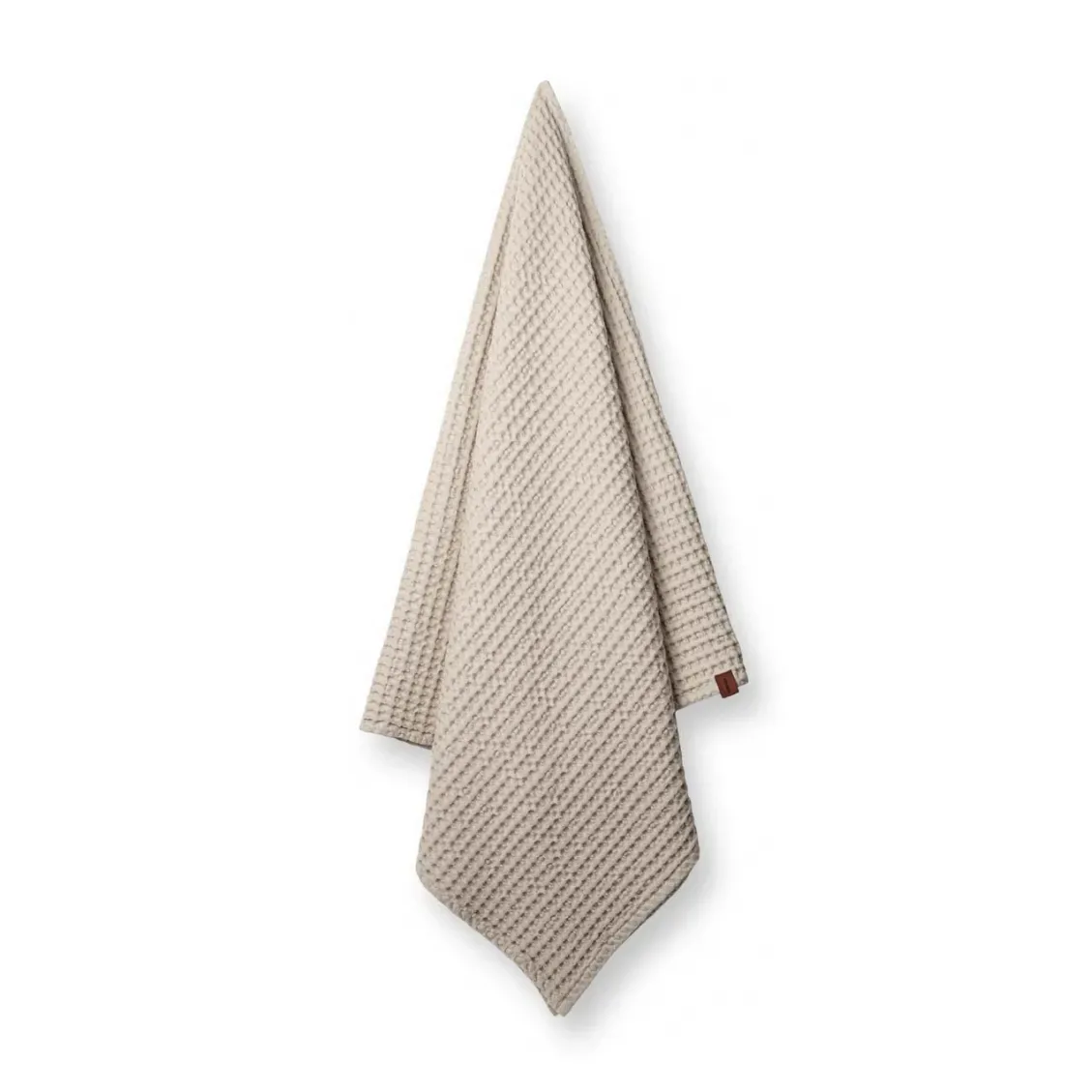 Humdakin Humdakin Waffle Handtuch 55 x 80cm Light stone