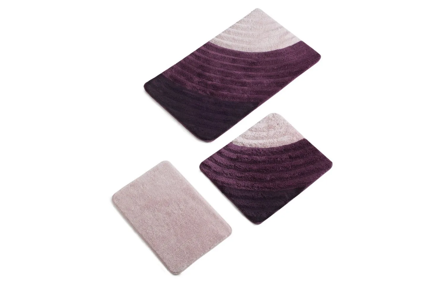 Chilai Home Badmatta Set om 3 - Multi