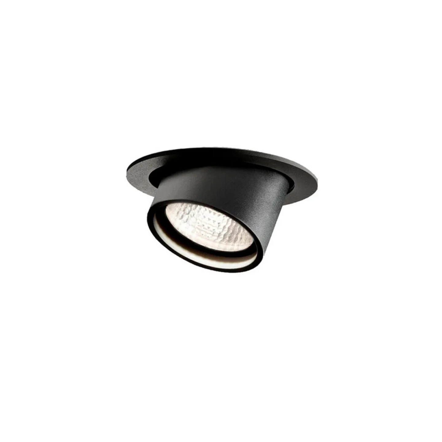 Angle Downlight innfelt spot, 7 W, CCT, svart – LIGHT-POINT - Bad - Aluminium