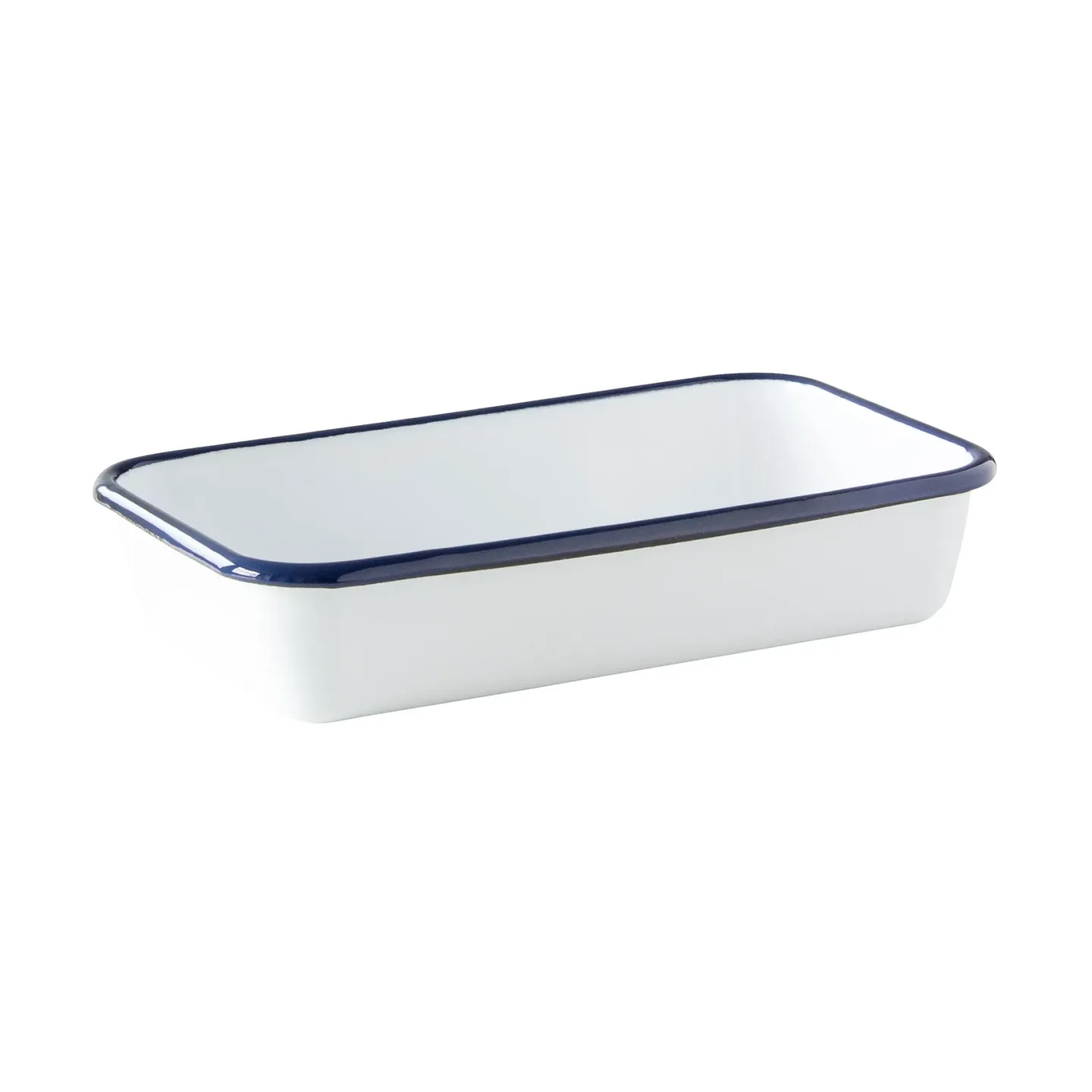Kockums Jernverk Kockums Auflaufform Kockums white-blau, 23×13,5 cm