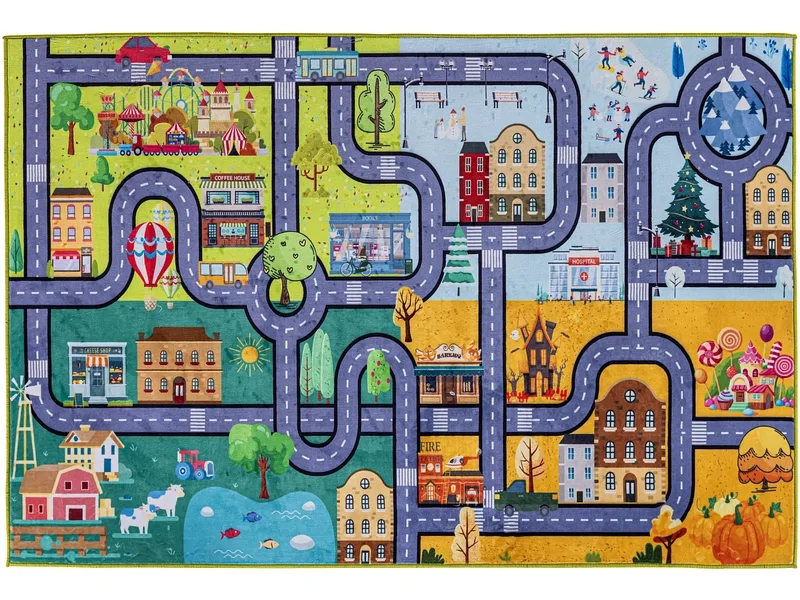 Kinderteppich SEASONROAD 100x150cm