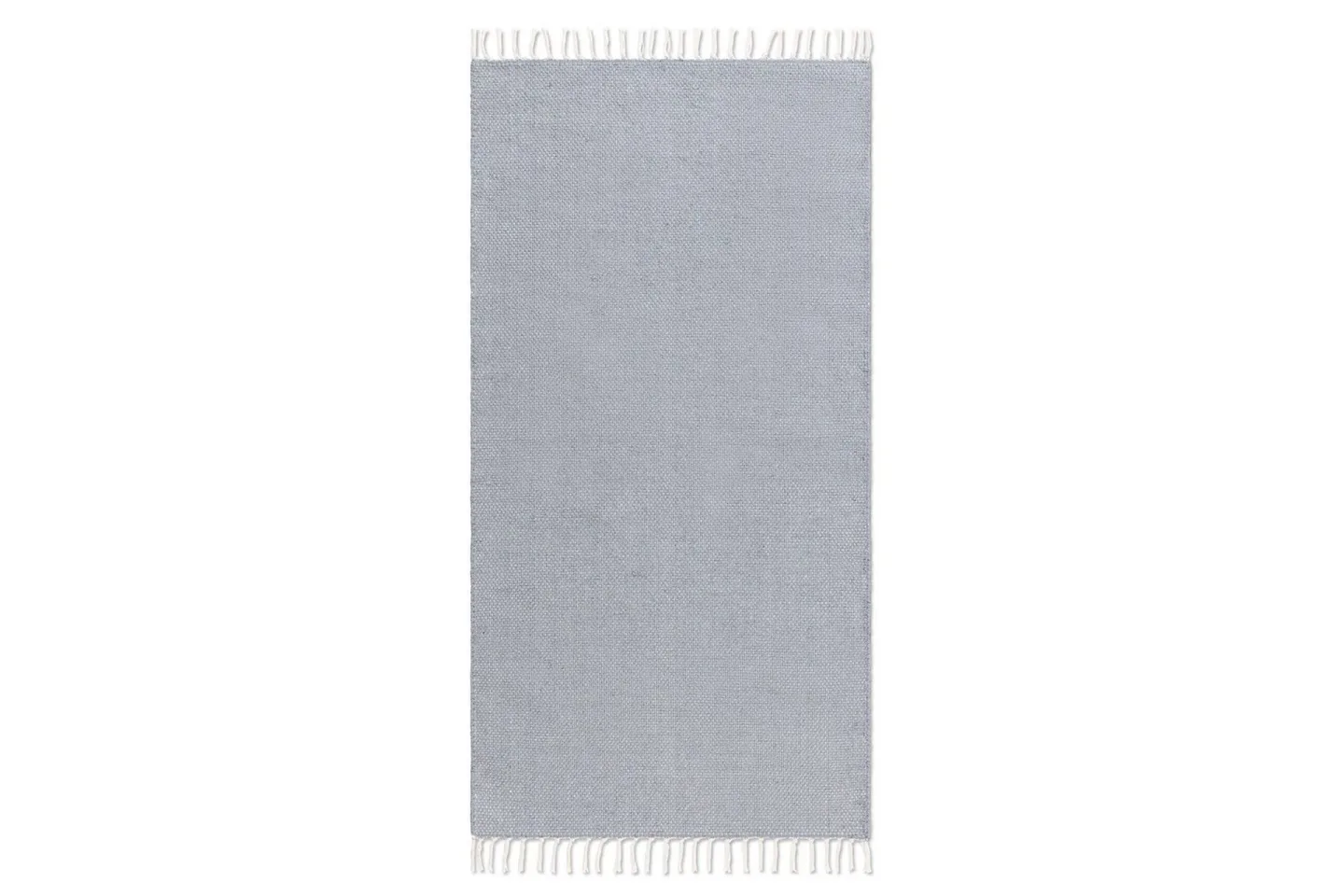 Garnmatta Line - 75x220 cm, Duvblå
