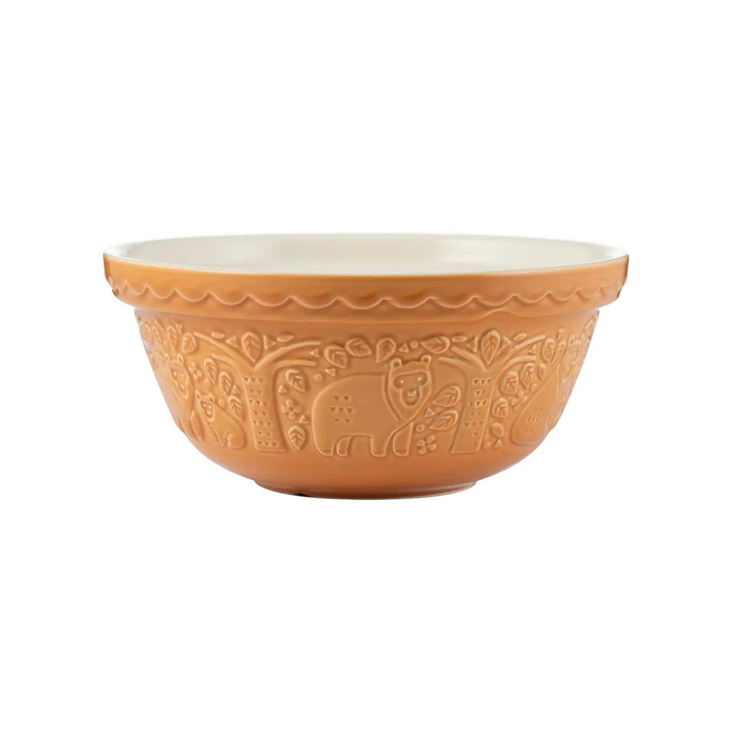 Mason Cash In the Forest Mix Schale Bear S24 Ø24 cm Ochre