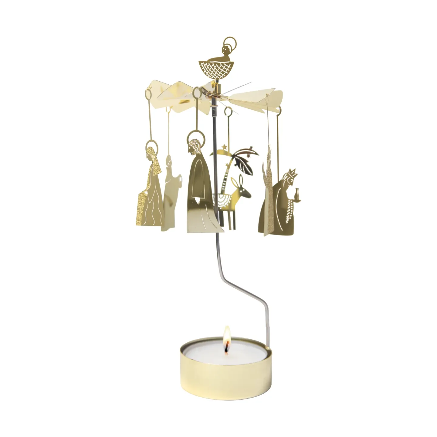 Pluto Design Crib family änglaspel Guld