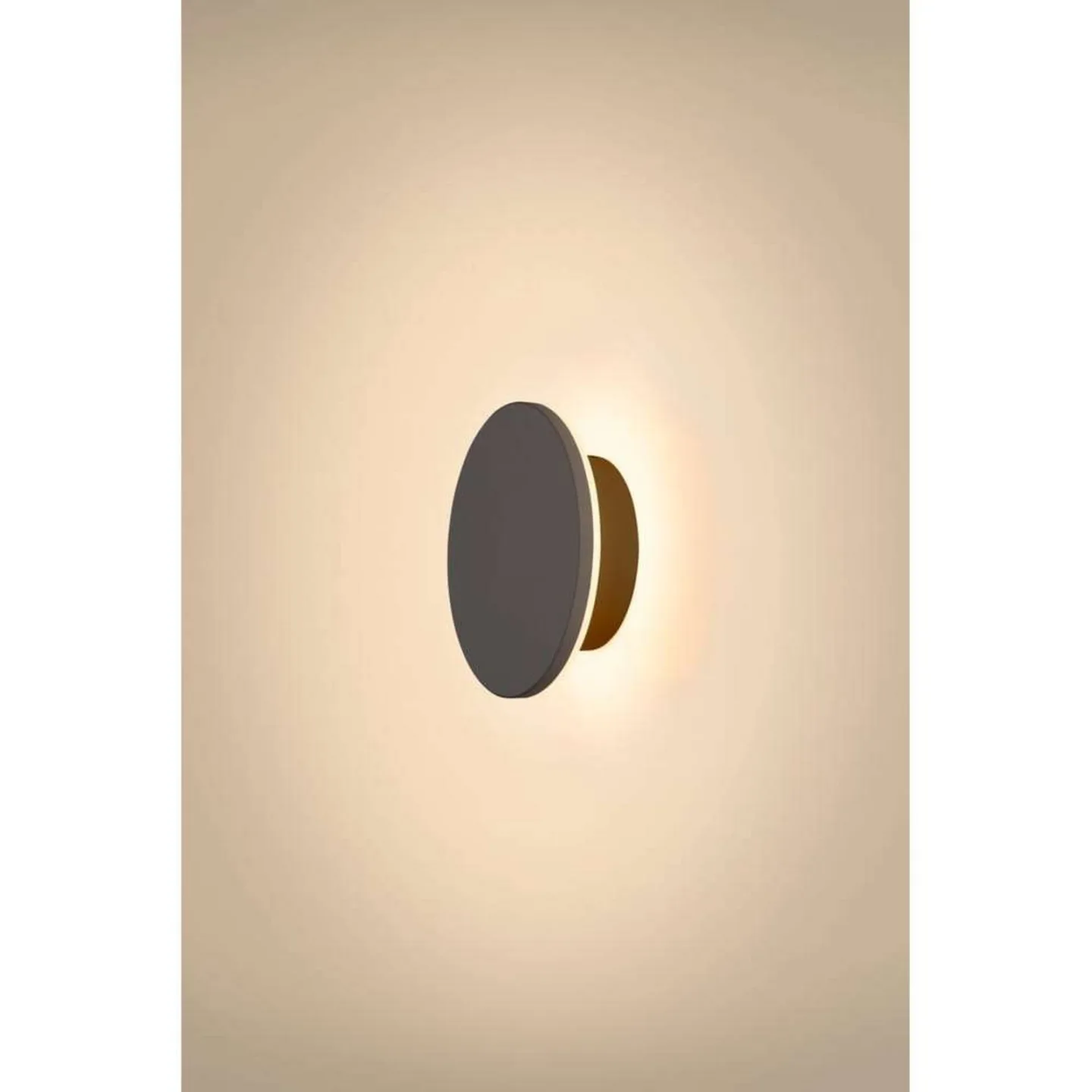 D-Ring Wandleuchte Up/Down S IP65 Black - SLV - Aluminium