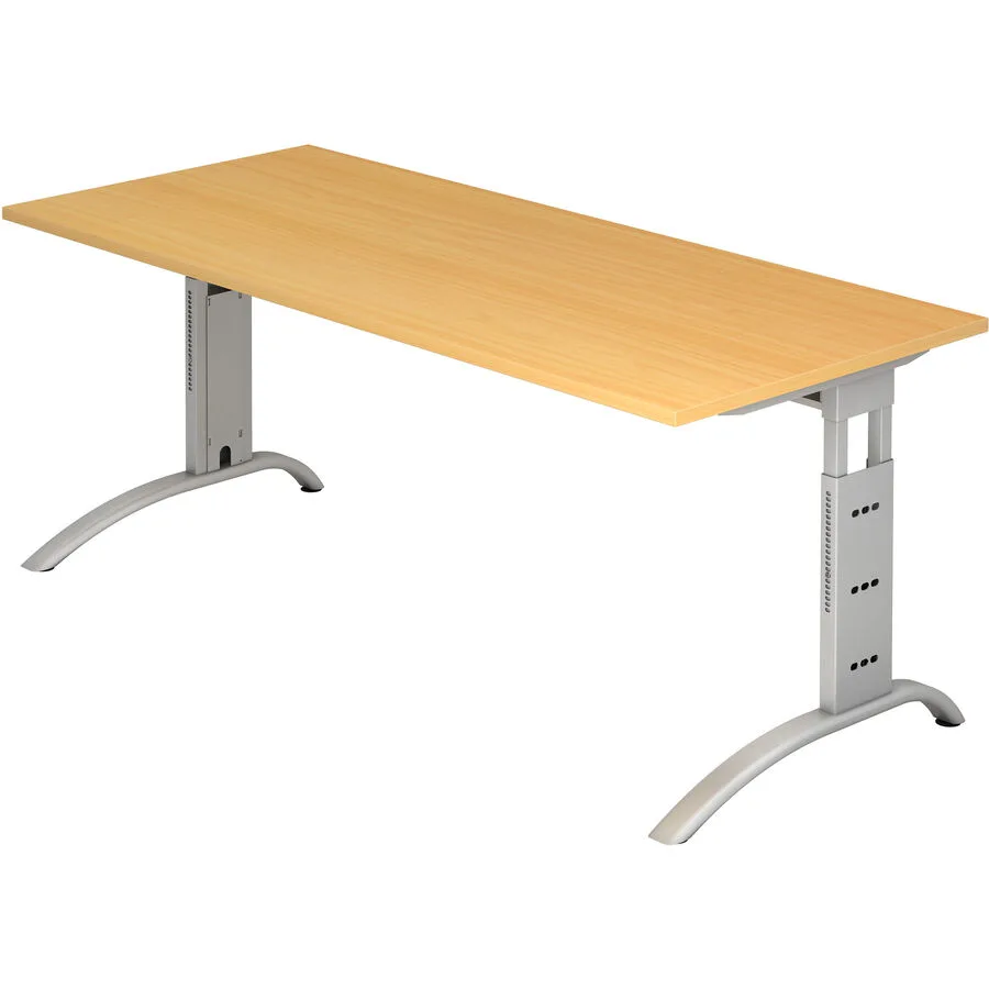 Schreibtisch Office buche Holzwerkstoff B 180 T 80 cm