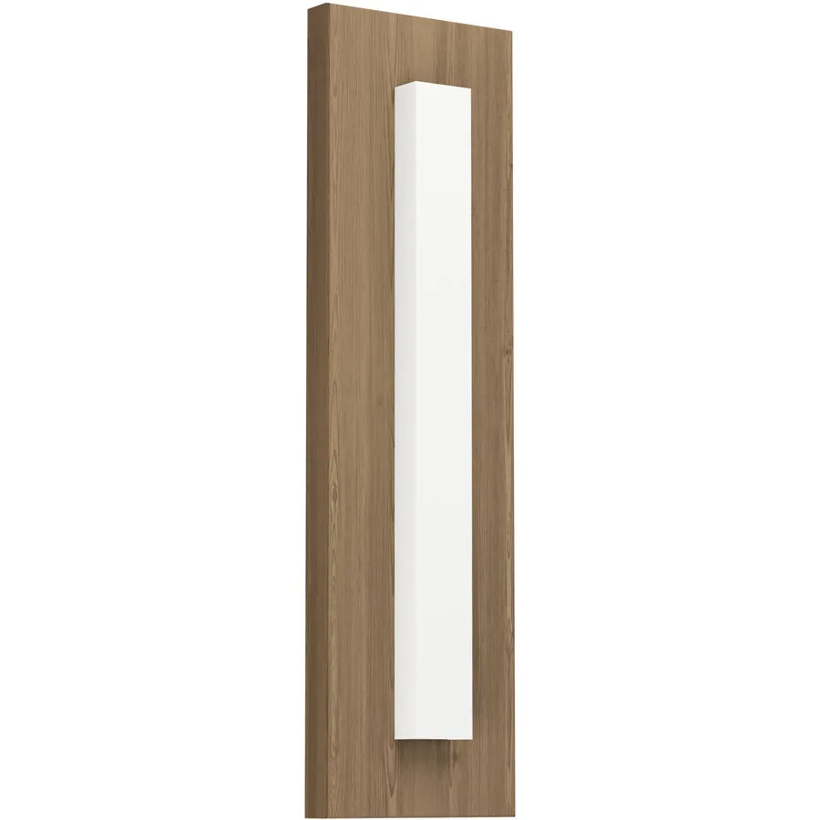 Eglo Wandlampe aussen Bitetto Braun Stahl 43 cm - LED - Lichtfarbe: Warmweiss - LED Energiesparlampen