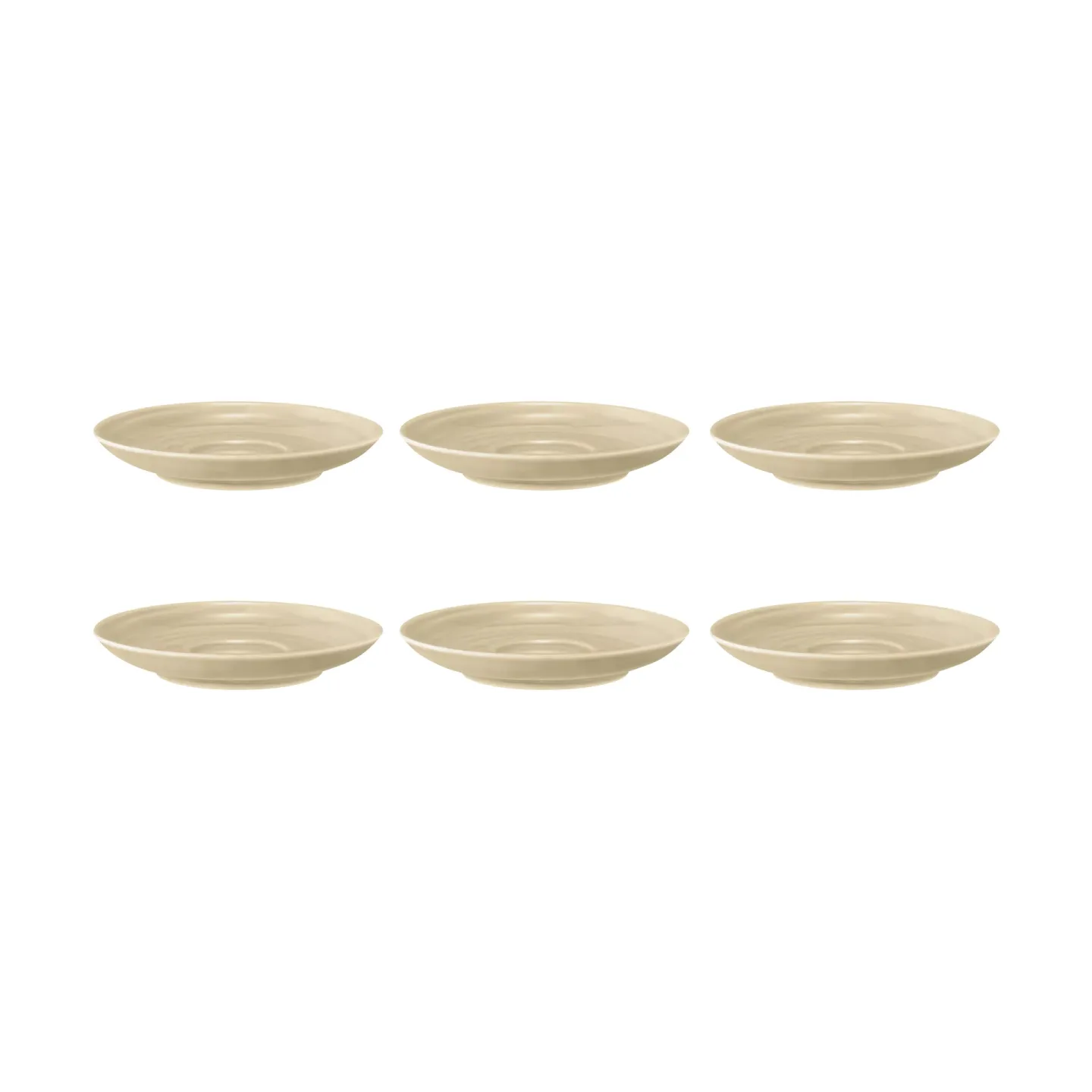 Seltmann Weiden Terra Kuchenteller Ø12cm 6er Pack Sand Beige