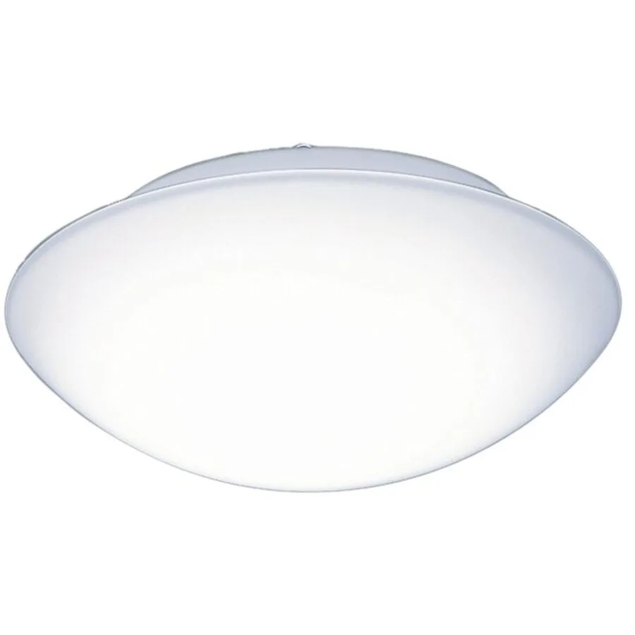 Designer-Deckenlampe Bankamp Basic E27 weiss D 26 cm - Material: Eisen/Glas