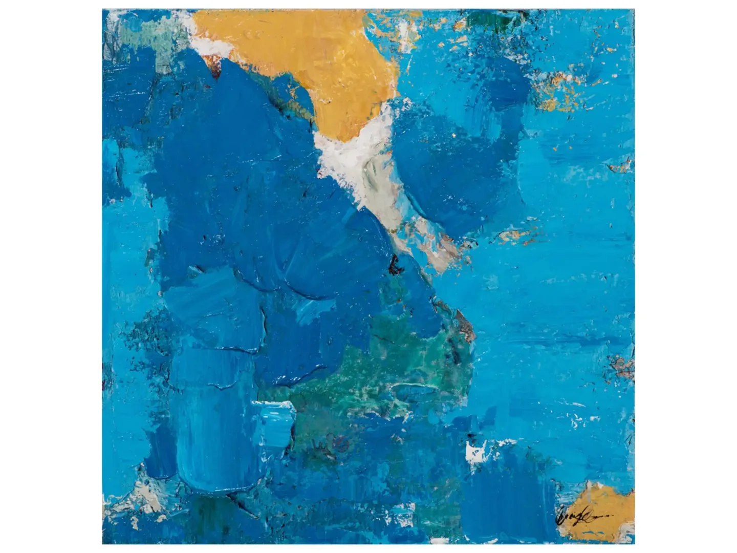 image LAND Bild Strahlendes Blau | Schubiger Möbel