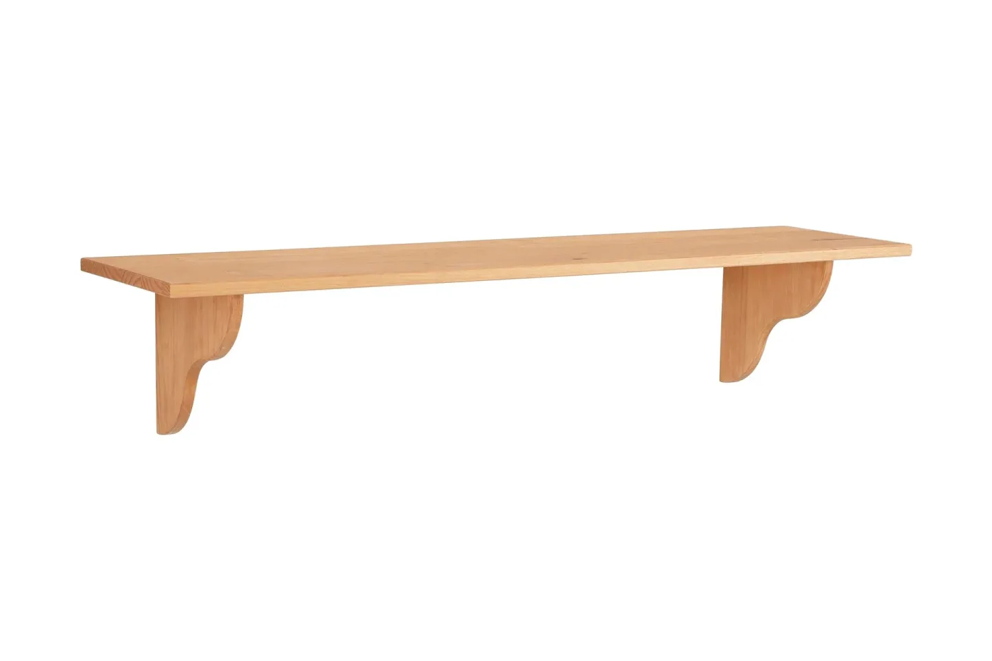 Ayala Hylla 120 cm - Ljusbrun