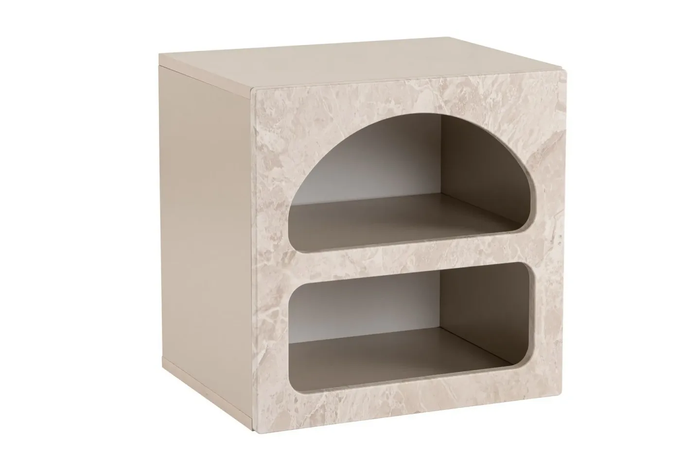 Dalim Sängbord 50 cm - Travertine/Sandsten