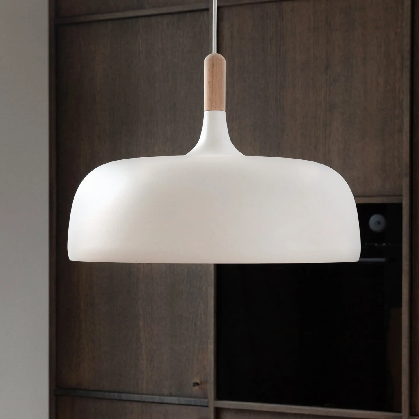 Acorn Pendel Matt White - Northern - Stue - Design - Metal - Med én lyskilde